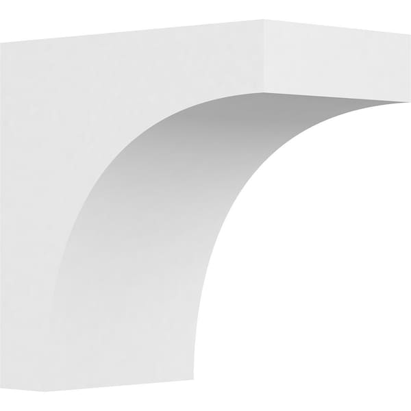 Ekena Millwork Standard Stockport Architectural Grade PVC Corbel, 7"W x 12"D x 12"H CORP07X12X12STO - main